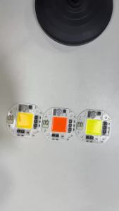 Chip LED COB 20W 30W 50W Cho Đèn Pha Chiếu Sáng DIY Không Cần Driver Độ Sáng Cao Nguồn Sáng AC 110V/220V Hình Vuông