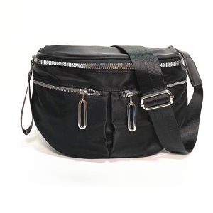 High Texture New Saddle Bag Lightweight Nylon Cloth Cross-Body Bag Casual Womens Bag K-style Easiest for Match Special-Interest Shoulder Bag Fashion