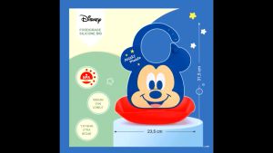 Disney 3D Silicone Bib - Celemek Makan Anak