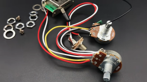 Electric Guitar Prewired Metallic Wiring Harness Kit for Telecaster Tele Parts Toggle Switch