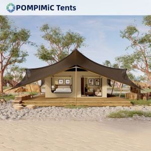 Luxury Camping Tent with Bathroom For Resort And Glamping