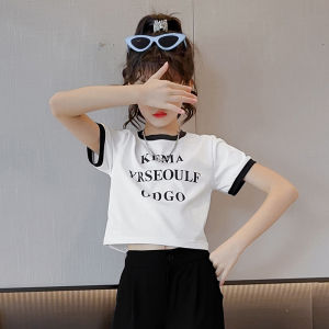 Bộ Trang Phục Mùa Hè Thời Trang Cho Bé Gái Quần Ống Rộng Tay Ngắn Bộ Hai Món Cho Trẻ Em Từ 4 Đến 14 Tuổi