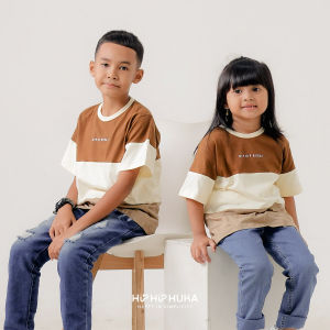 HipHipHuka - T Shirt Kaos Anak  Cowok Cewek Baju Bayi Laki-Laki Perempuan 1-11 Tahun Triloka Series