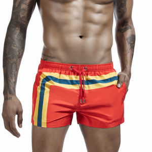Quần Bơi Nam Thời Trang Nhẹ Nhanh Khô Cạp Vừa Quần Short Bãi Biển Quần Lửng Lưng Thấp Bằng Nylon Spandex