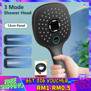 【Malaysia Spot Sale】Shower Head Adjustable High Pressure Shower Head Set Bathroom Rainfall SKIN SPA 3 Mode Adjustable Water Saving Shower Faucet Nozzle Bathroom Accessories