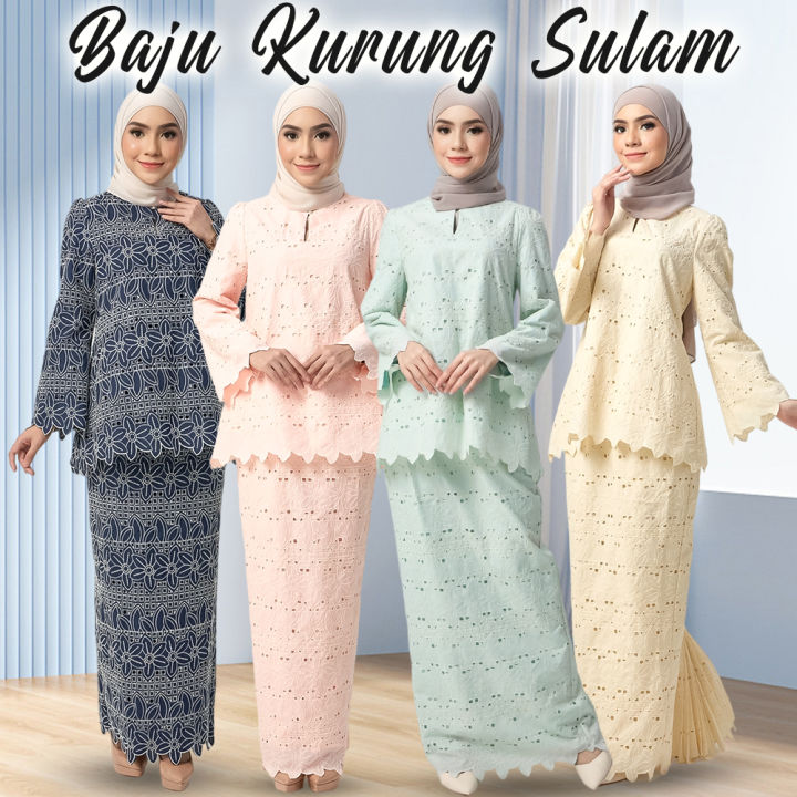 Baju Kurung Moden Baju Kebaya Murah kurung kedah MINI MODEN MURAH COTTON PLAIN