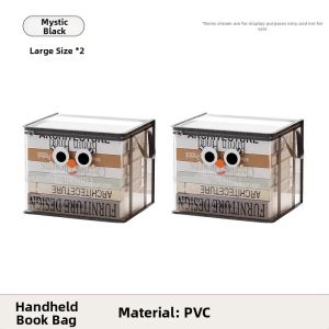 AMU·PIGGY | Dustproof Large Capacity Books Organizer