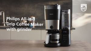 Máy pha cà phê Drip xay và pha tự động thương hiệu Hà Lan Philips HD7900/50 1000W - Bảo Hành 1 Năm