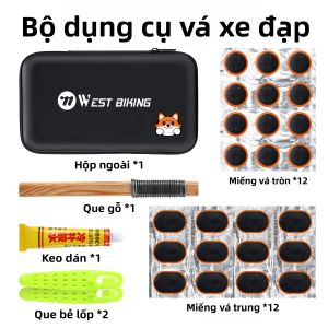 West Biking | Bộ Dụng Cụ Sửa Chữa Lốp Xe Di Động Nhanh
