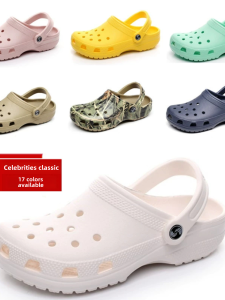 รองเท้าแตะกันลื่นสำหรับผู้หญิงและผู้ชายในช่วงฤดูร้อนปี 2025 รองเท้าแตะชายหาดแบบสวมสบายระบายอากาศได้ดี รองเท้าพยาบาลแบบสวมสบายสำหรับผู้ชายและผู้หญิง