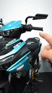 Spike Side Mirror Version2 Cast Alloy Adjustable HD Clear Lens Universal Fit