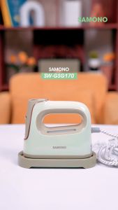 SAMONO Setrika Uap Listrik Tangki Besar 3 Tingkat Uap 3 in 1 SW-GSG170