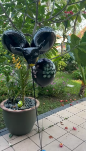 Handmade Bats Pinata For Party Celebrations Games Playing (Comes with Pinata stick) Dimension: 95cm x 34cm x 9.5cm