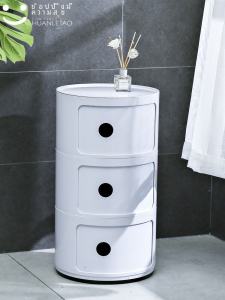 Mini Ins สไตล์ตู้พลาสติก Nordic เด็กโต๊ะข้างเตียงห้องนอนโมเดิร์น เรียบง่าย ตู้