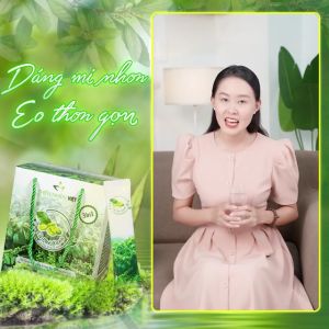 Cà Phê Xanh  Kháng Mỡ Thiên Nhiên Việt Hộp 30 goi