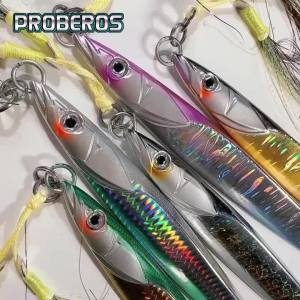Mồi Câu Jigging Dọc Proberos 1 Mồi Câu Giả Tốc Độ Cao & Chậm Dành Cho Câu Cá Biển Sông Suối