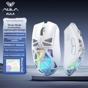 AULA-MOJING | 3-Mode Wireless Bluetooth Gaming Mouse
