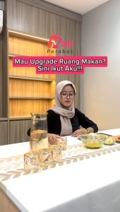 Mall Perabot | Taplak Meja Makan 180 x 140 Luxury Modern | Table Cloth PVC Waterproof Alas Meja Tamu Tahan Air Premium