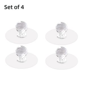 Adhesive Door Pulls for Sliding Glass Door Cabinet Drawer Closet No Drilling Required Self Adhesive Cabinet Handles