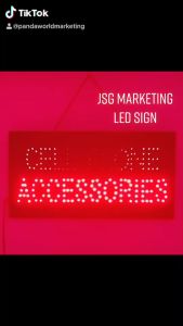 Energy saving light billboard Flashing Mode CELL PHONE ACCESSORIES-LED SIGN (Large)
