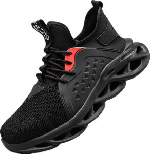 MISS CHANG Steel toe shoes safety shoes anti-smashing and anti-piercing shoes Adidas Steel Cap Shoes - Lazada