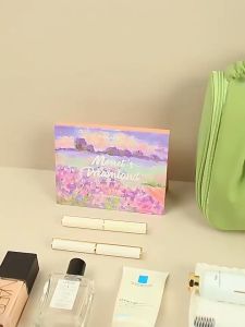 Cherry.Shop กระเป๋าเครื่องสำอาง กระเป๋าใส่อุปกรณ์อาบน้ำ มีช่องใส่แปรงแต่ง พร้อมส่ง