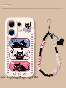CIJING | Shatterproof Full-Coverage Case Cute Cat Silicone Soft