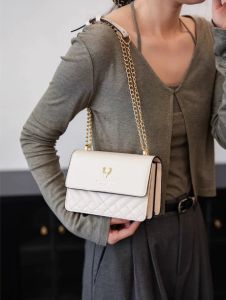 New Lingge Small Square Bag for Women 2026 Fashion Single Shoulder Cross Shoulder Bag Korean Edition