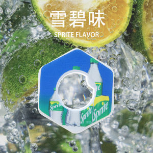 ถ้วยน้ำหวานทรงหกเหลี่ยมแบบใหม่พร้อมแหวนกลิ่นผลไม้ ถ้วยน้ำหวานแบบไร้แอนตี้เคอร์เรนซี่และแอนตี้คาร์บอน