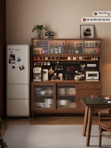 DONGMU | Solid Wood Wall-mounted Sideboard Large Size