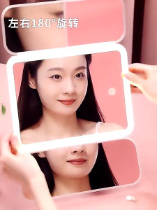 Cermin Makeup | R-IDX / cermin make up LED 3 mode cahaya + zoom