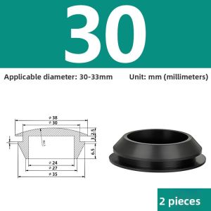 High Temperature Resistant Silicone Rubber Plug with Groove Sealing Cover Soft T Type Inverted Flange Type Plug Hole Stopper