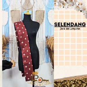 slendang kebaya slendang jarik slendang jumputan slendang premium wanita