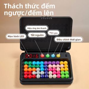 Trò Chơi Xếp Hình Thông Minh 500 Cấp Độ IQ - Trò Chơi Tư Duy Logic Cờ Bàn Du Lịch Đồ Chơi Để Bàn Không Cần Pin Dành Cho Độ Tuổi 3-6