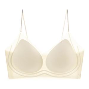 MiiOW | Womens Seamless Strapless Bralette Comfortable Breathable Cooling Backless One-Piece Underwear Fashionable Summer Style