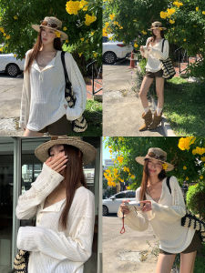 Sun-Protective Korean Style Blouse