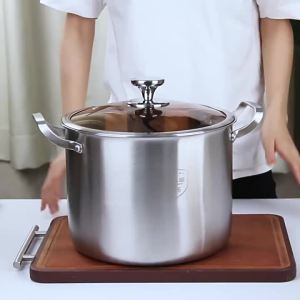 High Capacity Deep Soup Pot