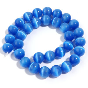 ลูกปัดอัญมณีรูปแมวแซฟไฟร์ธรรมชาติ1เส้นลูกปัดอัญมณีทรงหลวมสำหรับเครื่องประดับกำไลข้อมือทำ DIY ต่างหูสร้อยคอเสน่ห์