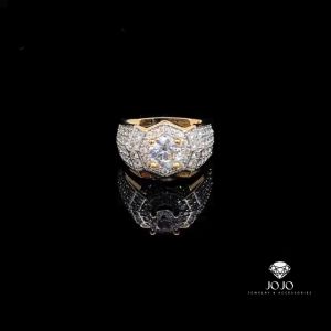 N1164HM Nhẫn nam không có lót lòng-thiết kế sang trọng đính đá CZ cao cấp JOJO