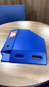 TM Magazine File Long Size 4" Vertical Horizontal Desk Organizer