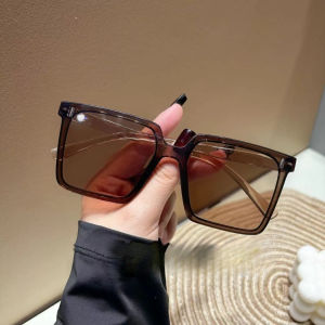 Kính Mát Thời Trang Khung Vuông Dành Cho Nữ Chống Tia UV400 Tròng Kính Polycarbonate Kính Thời Trang Nam Nữ