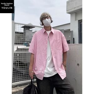 YOULIN | Light Blue Youthful Loose Casual Shirt