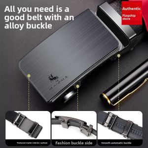JIFANPAUL | Mens Automatic Buckle Leather Belt Business