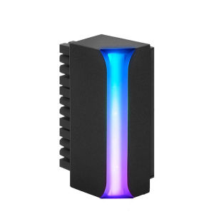 [Vktech] High-Performance ATX 24-pin 90 Degree Power Connector with ARGB 5V 3 Pin for Computer Power Supply