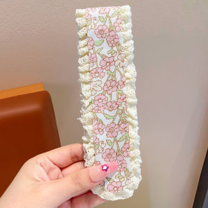 ENEN | Cartoon Lace Edging Magic Tape Hair Band Headpiece for Child Cute Fringe Organizer