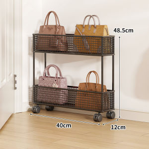 QINQI | Multi-functional Narrow Space Multi-layer Bag Storage Rack
