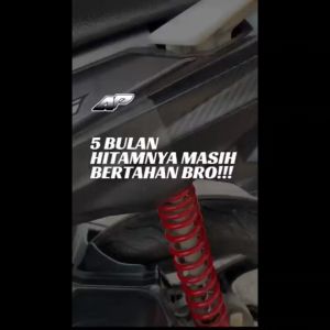 AP HITAM PEKAT Penghitam Body Kasar Motor Mobil Penghitam Dasboard 100ml