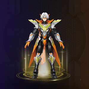 keeppley | King Glory Armor Model Silver White Chant Alternate Color Version