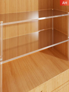 evesigar | Cabinet Organizer Shelf Wooden Board