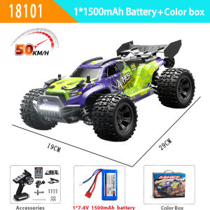 1:16 70KM/H Or 50KM/H 4WD RC Car With LED Remote Control Cars High Speed Drift Monster 4x4 Truck for Kids Vs 144001 Toys
